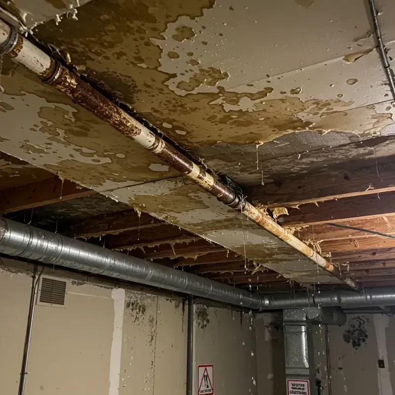 Ceiling Water Damage Repair in Midland, WA