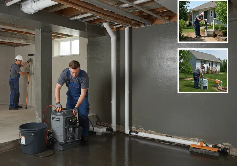 Basement Waterproofing and Flood Prevention process in Midland, WA